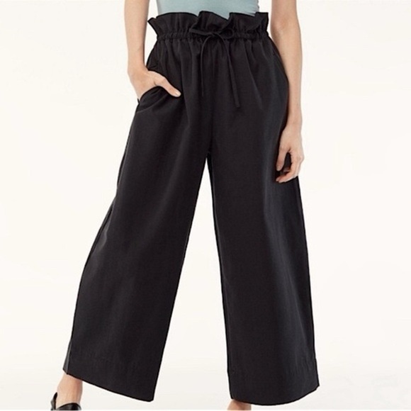 Aritzia The Group Babaton Kerri Pant-Paperbag Waist Wide Leg Cropped Pan… - Picture 2 of 13
